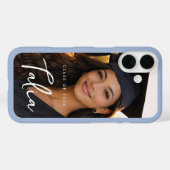Coques Case-Mate iPhone CLASS OF 2026  |  MIST EDGE phone case with name (Verso (horizontal))