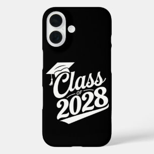 Coques iPhone 16 Classe De Diplômés De 2028 Fier