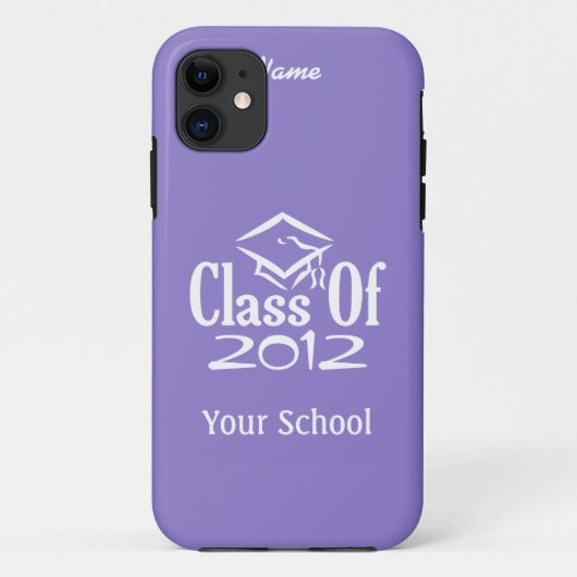 Coques Case-Mate iPhone Classe de N'IMPORTE QUELLE ANNÉE sur mesure iPhone (Dos)