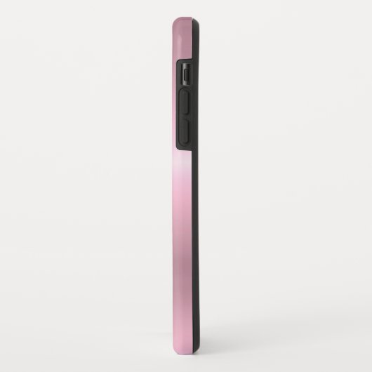 Coques Case-Mate iPhone Classic Bling Monogramme Rose Gold Design (Dos/Gauche)