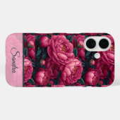 Coques Case-Mate iPhone Classic Christmas Gift Peony Custom (Verso (horizontal))