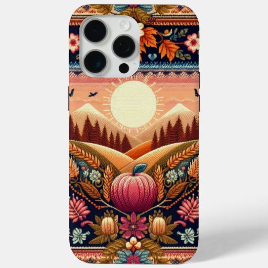 Coques Case-Mate iPhone Classic Fair Isle automne/automne (Verso)