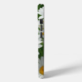 Coques Case-Mate iPhone Classic marguerite motif blanc champs fleuris verd (Verso / Gauche)