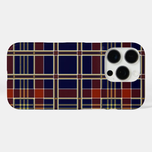 Coques Case-Mate iPhone Classic Plaid (Verso (horizontal))