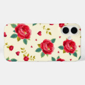 Coques Case-Mate iPhone Classic Red Roses iPhone Case (Verso (horizontal))