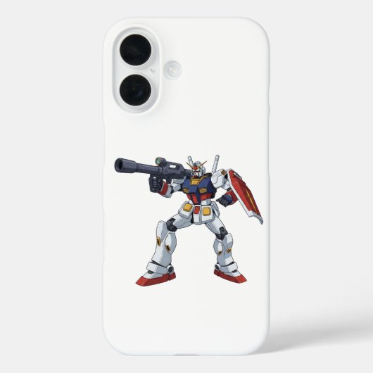 Coques Case-Mate iPhone Classic Retro RX-78-2 Gundam Mecha Anime Illustrat (Verso)