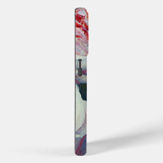 Coques Case-Mate iPhone Classique Baroque Rose Floral Design (Verso / Droite)