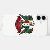 Coques Case-Mate iPhone Classique d'aigle de syrie libre (Verso (horizontal))
