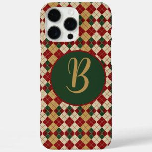 Coques iPhone 16 Pro Max Classique, Jacquard de Noël/hiver à motifs