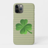 Coques Case-Mate iPhone Classique tendance irlandais Lucky Shamrock (Dos)