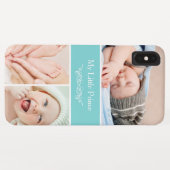 Coques Case-Mate iPhone Classy Chic Baby Kids Photo Collage (Dos (Horizontal))