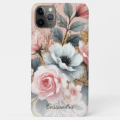 Coques Case-Mate iPhone Classy Chic Rose Beaux-Art Botanique Peinture (Dos)