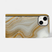 Coques Case-Mate iPhone Classy White Gold Marble Motif iPhone / Android (Verso (horizontal))