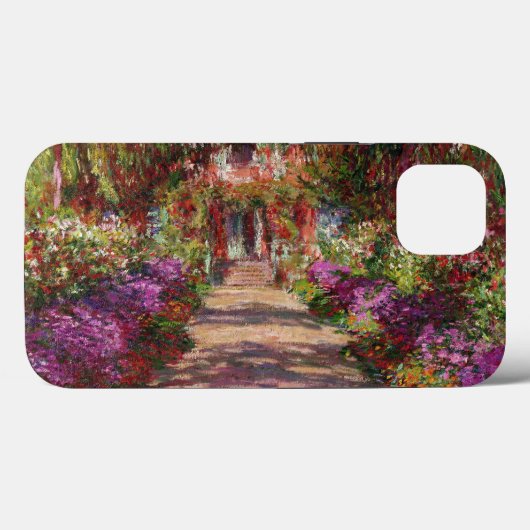 Coques Case-Mate iPhone Claude Monet | A Pathway à Monet's Garden (Verso (horizontal))