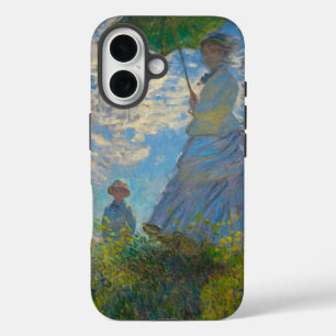 Coques iPhone 16 Claude Monet Femme avec un parasol