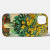 Coques Case-Mate iPhone Claude Monet - Fleurs d'artichauts de Jérusalem (Verso (horizontal))