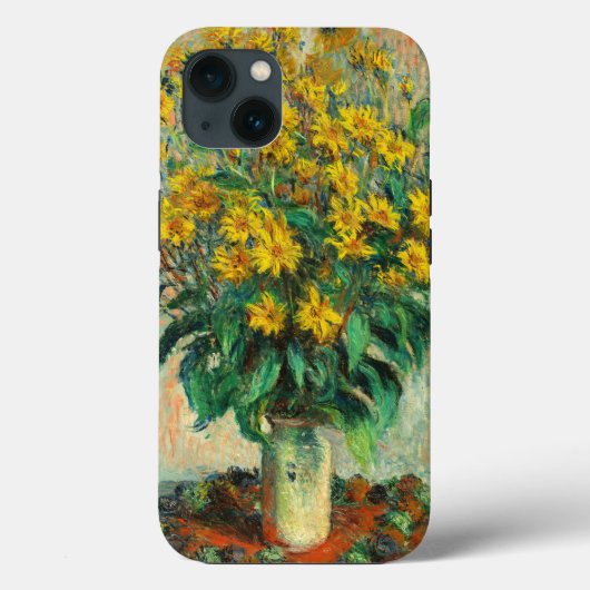 Coques Case-Mate iPhone Claude Monet - Fleurs d'artichauts de Jérusalem (Verso)