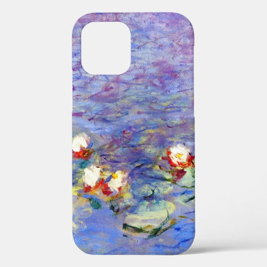 Coques Case-Mate iPhone Claude Monet - Lys d'eau (Verso)