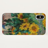 Coques Case-Mate iPhone Claude Monet - Tournesols (Dos (Horizontal))