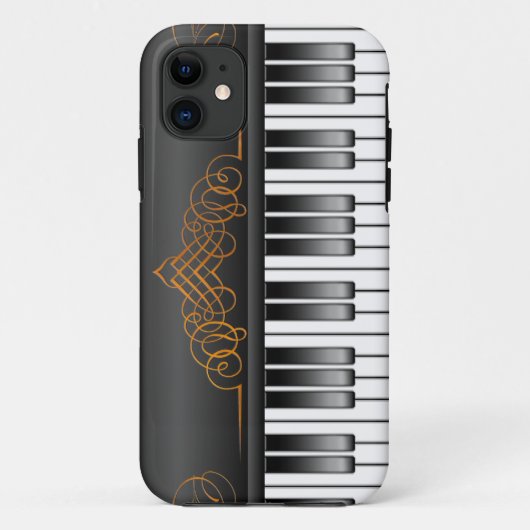 Coques Case-Mate iPhone Clavier de piano (Dos)