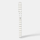Coques Case-Mate iPhone Clavier de piano avec nom personnalisé (Verso / Gauche)