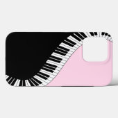 Coques Case-Mate iPhone Clavier de piano noir et blanc Design de musique r (Verso (horizontal))