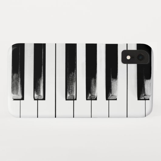 Coques Case-Mate iPhone Clavier des touches de piano antiques (Dos (Horizontal))
