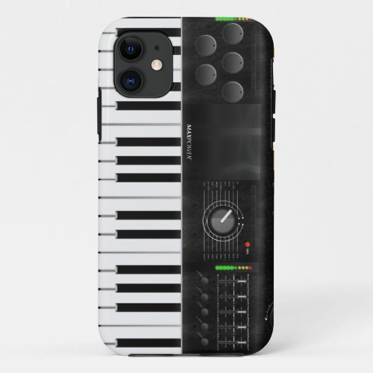 Coques Case-Mate iPhone Clavier électronique (Dos)