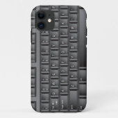 Coques Case-Mate iPhone Clavier noir (Dos)