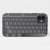Coques Case-Mate iPhone Clavier noir (Dos (Horizontal))
