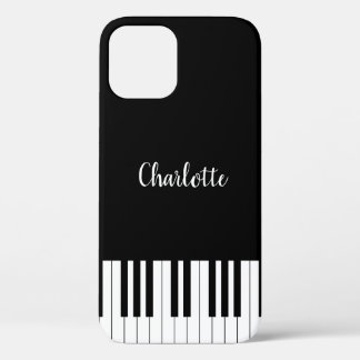 Case-Mate iPhone Case Clavier simple pour piano noir et blanc