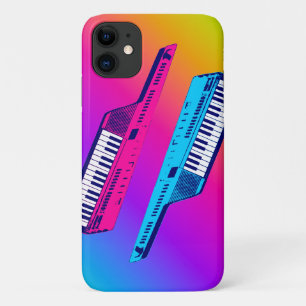Case-Mate iPhone CASE CLAVIERS SYNTHÉTISATEURS RETROWAVE