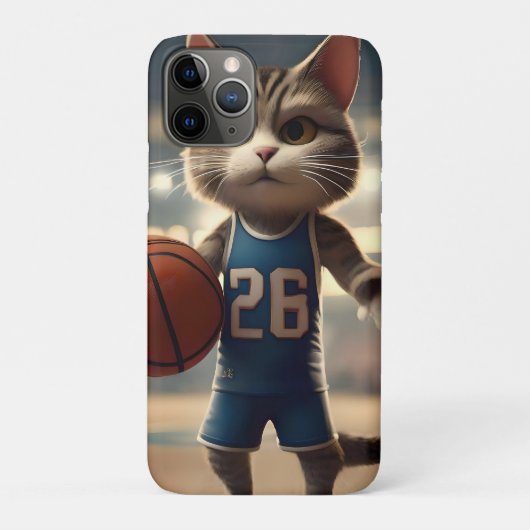 Coques Case-Mate iPhone Claw-some Hoops : Cat sans peur (Dos)