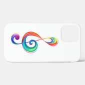 Coques Case-Mate iPhone Clé arc-en-ciel (Verso (horizontal))
