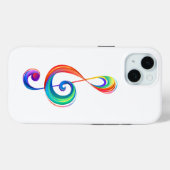 Coques Case-Mate iPhone Clé arc-en-ciel (Verso (horizontal))