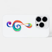 Coques Case-Mate iPhone Clé arc-en-ciel (Verso (horizontal))