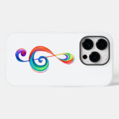 Coques Case-Mate iPhone Clé arc-en-ciel (Verso (horizontal))