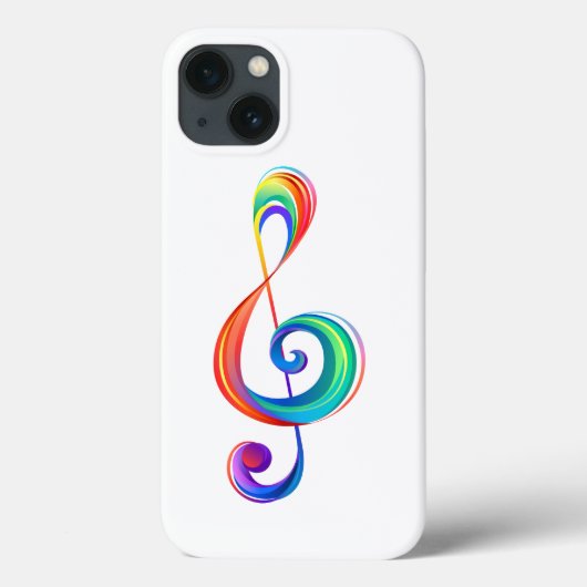 Coques Case-Mate iPhone Clé arc-en-ciel (Verso)