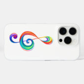 Coques Case-Mate iPhone Clé arc-en-ciel (Verso (horizontal))