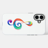 Coques Case-Mate iPhone Clé arc-en-ciel (Verso (horizontal))