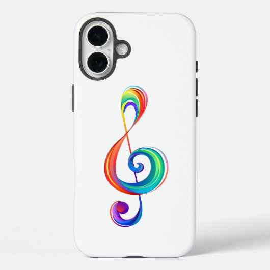 Coques Case-Mate iPhone Clé arc-en-ciel (Verso)