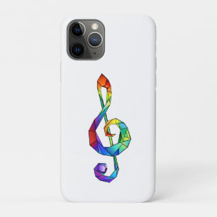 Case-Mate iPhone Case Clé de musique arc-en-ciel
