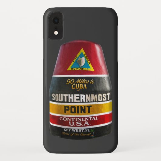 Coques Case-Mate iPhone Clé point le plus au sud Ouest (Dos)