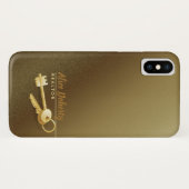 Coques Case-Mate iPhone Clés d'agent immobilier (Dos (Horizontal))