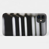 Coques Case-Mate iPhone Clés de piano noir et blanc (Dos (Horizontal))