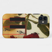 Coques Case-Mate iPhone Clés musicales de Panio (Dos (Horizontal))