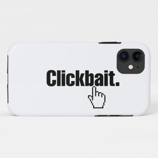 Coques Case-Mate iPhone Clickbait. (Dos (Horizontal))