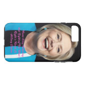 Coques Case-Mate iPhone Clinton-Résistance de Hillary (Dos (Horizontal))