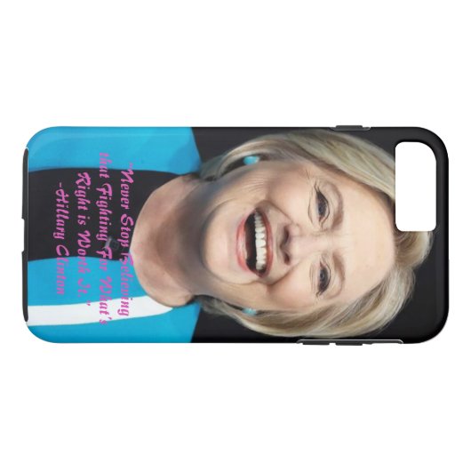 Coques Case-Mate iPhone Clinton-Résistance de Hillary (Dos (Horizontal))
