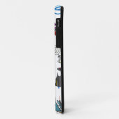 Coques Case-Mate iPhone clip d'art spatial aliens (Dos/Gauche)